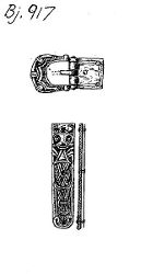 Bälte (bältesölja, remändebeslag) av brons (SHM Invnr 34000)Foto: Harald Faith-Ell 2013-11-19 SHMM